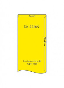 DK-22205 (เนื้อกระดาษ/*เหลือง*)