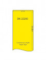 DK-22205 (เนื้อกระดาษ/*เหลือง*)