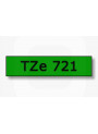 TZe-721 (9มม. x 8เมตร พื้นเขียว ตัวอักษรดำ)