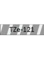 TZe-121 (9มม. x 8เมตร พื้นใส ตัวอักษรดำ)